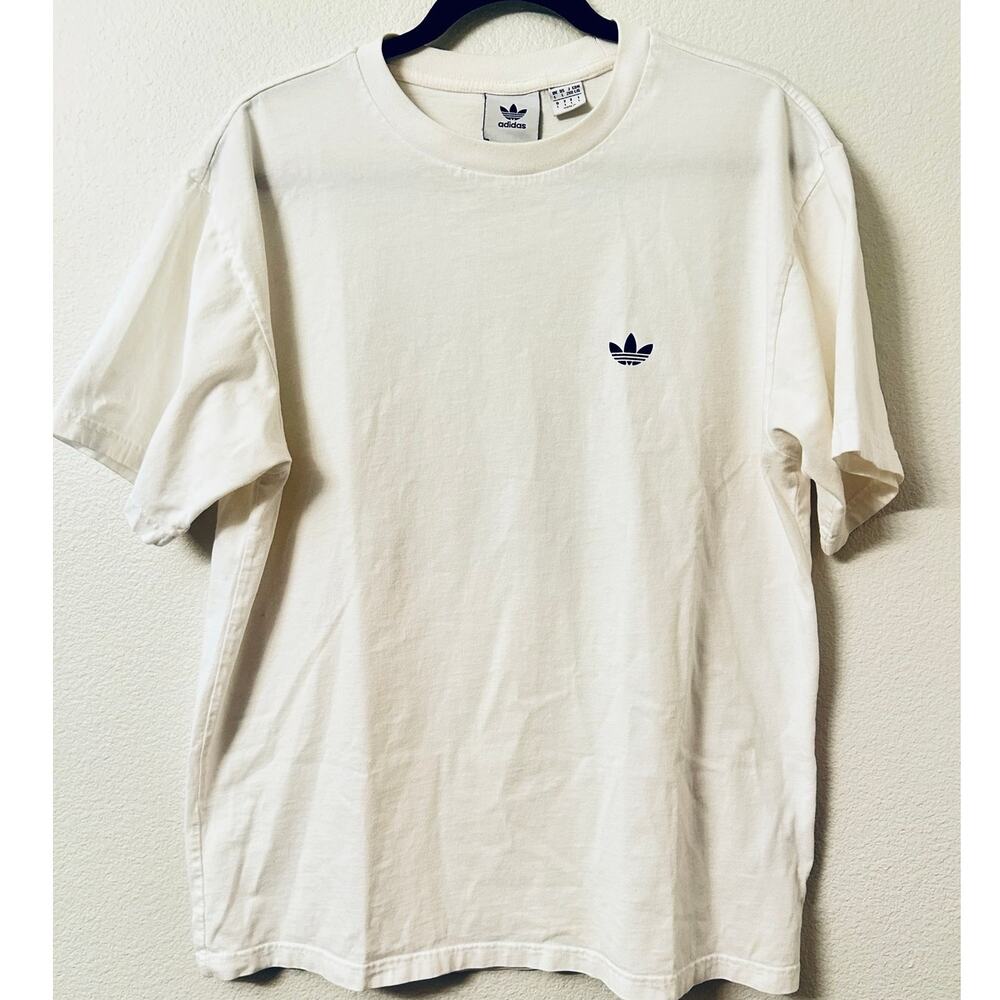 Adidas Originals Zander Photo Tee White Men's Large Graphic T-Shirt Cotton